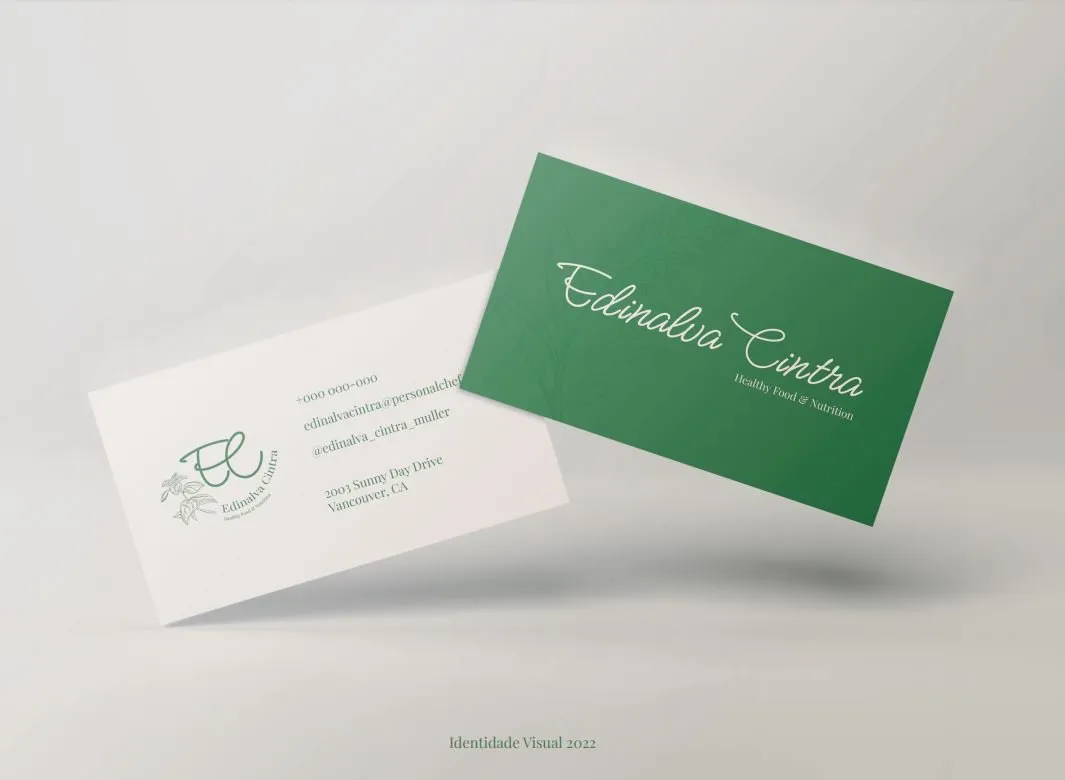 Edinalva Cintra brand identity