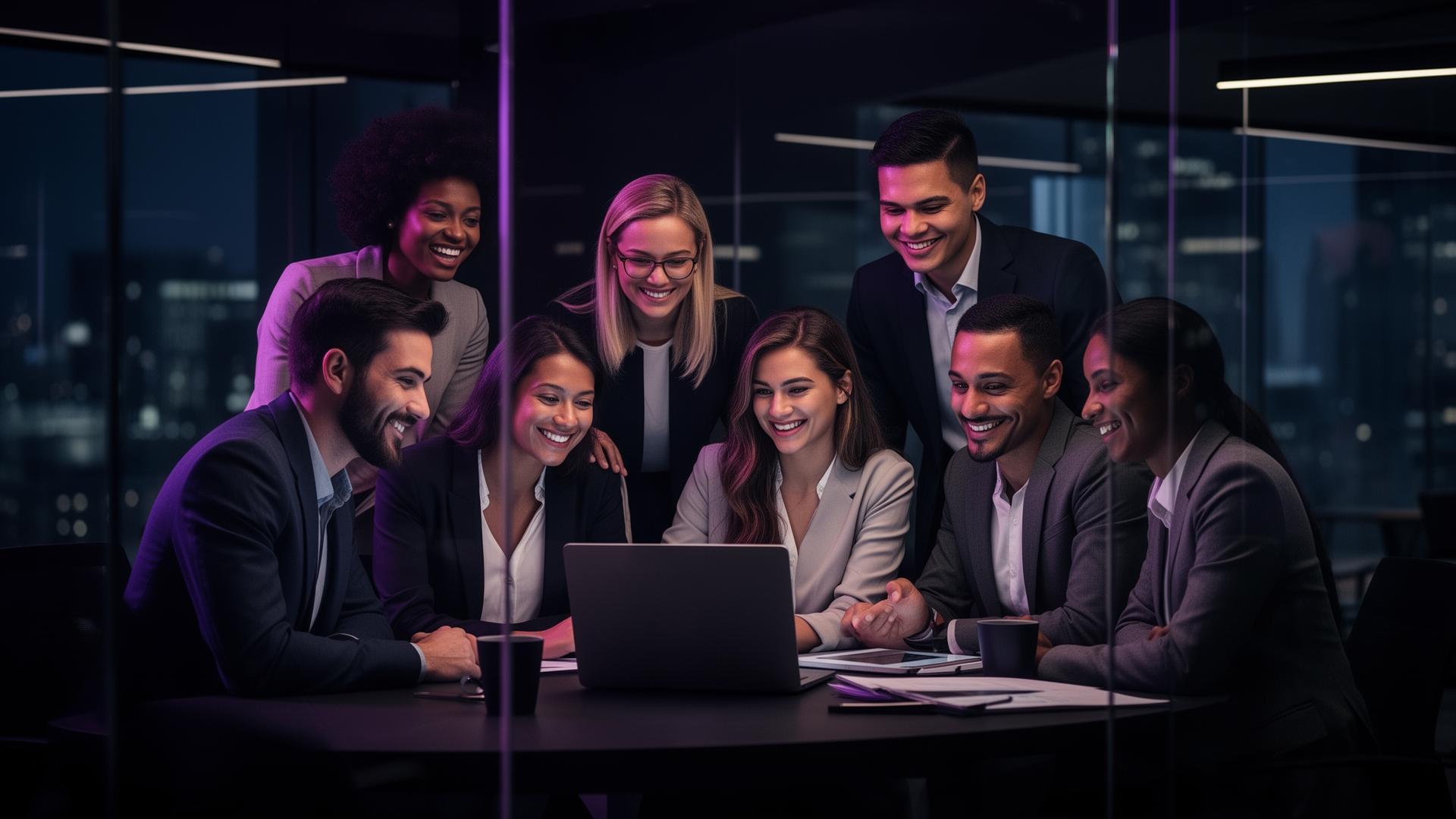 Bullers em ambiente corporativo moderno